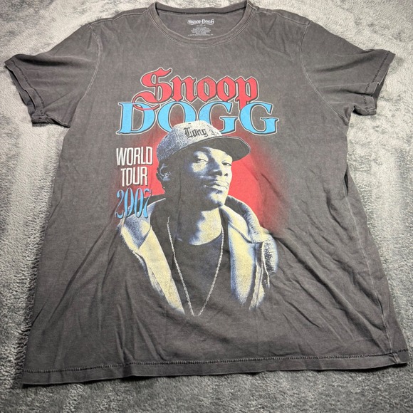 American Eagle Outfitters Other - Snoop Dogg World Tour 2007 Graphic T-Shirt Mens Medium American Eagle Charcoal